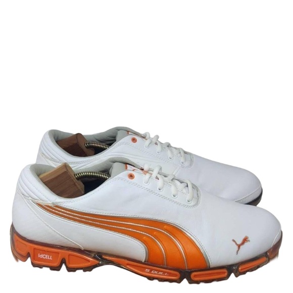 RARE - Rickie Fowler's Puma AMP CELL FUSION GOLF Cleat Shoe Men 12 (VIDEO) - Picture 15 of 15